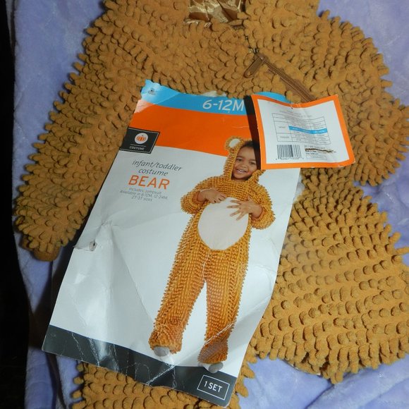 BROWN BEAR TODDLER COSTUME 6-12 MONTHS NEW/NWT! - Picture 12 of 15